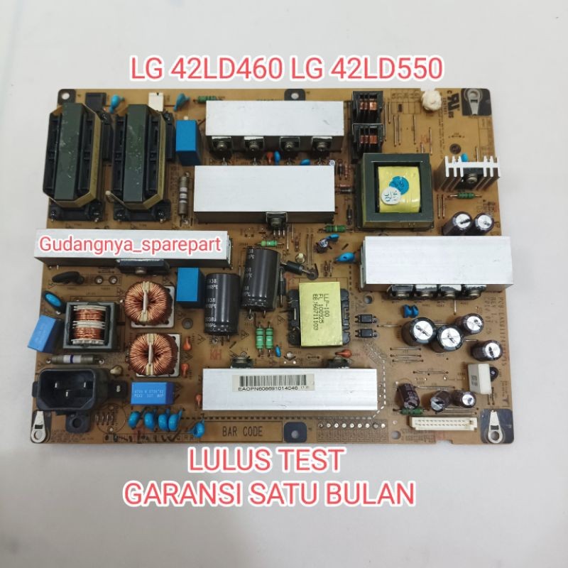 PSU LG 42LD550 42LD460 REGULATOR POWER SUPPLY MESIN TV LCD LG POWER SUPLAY
