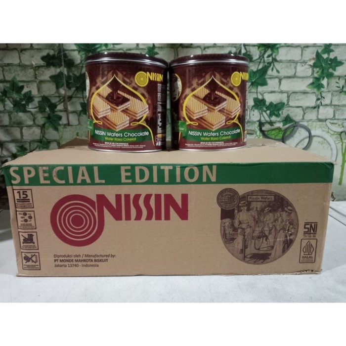 

1 dus nissin wafer coklat special edition 267 gr x 6 pcs