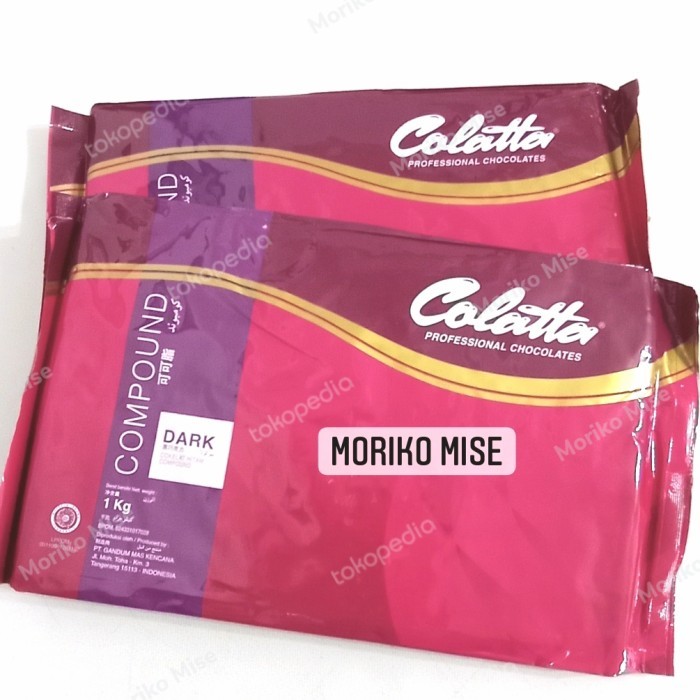 

colatta dark compound 1kg coklat masak / dark compound 1 kg collata