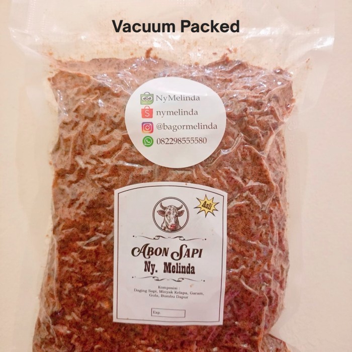 

ABON SAPI ORIGINAL 250 GRAM VACUUM PACKED