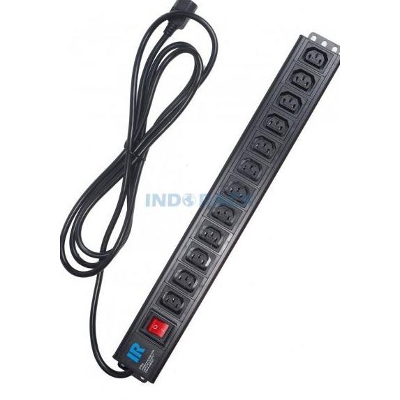 Indorack Power Distribution Unit 12 Outlet Socket IEC 320 C14-C13 [ CHETKI ]