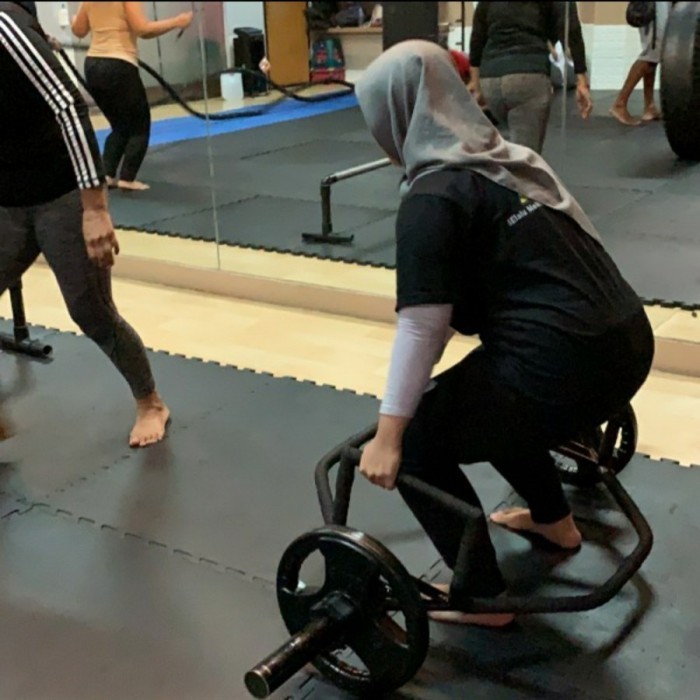 Murah OLYMPIC HEX BAR TRAP BAR SIX BORDER - 3cm Non COD