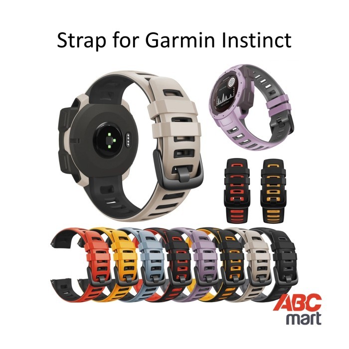 Strap for Garmin Instinct 2 color - Tali jam Sport Garmin