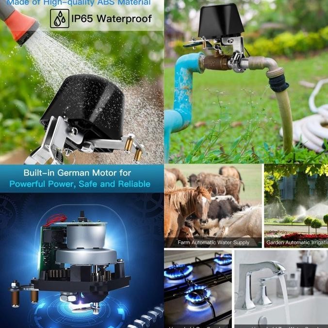 Tuya Water / Gas Smart Valve (Stoper Kran) | Asli