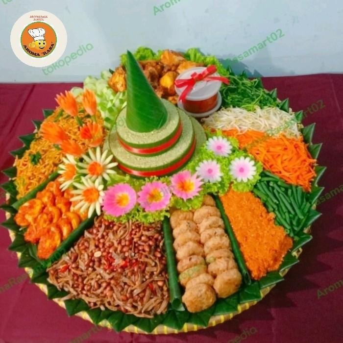 Tumpeng Nasi Kuning 20Porsi/Aromarasamart02 Termurah 100 % Original