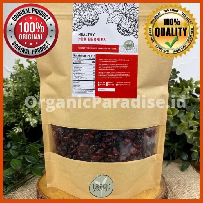 

Mix Berries Premium 1 Kg/ Buah Berry Kering Campur 1 Kg Terlaris 100 % Original