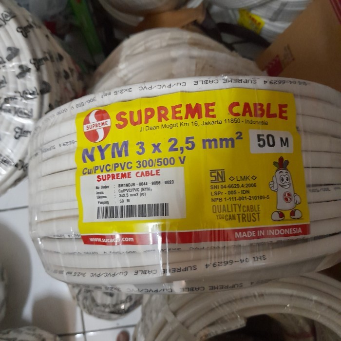 kabel supreme nym 3x2.5 50m