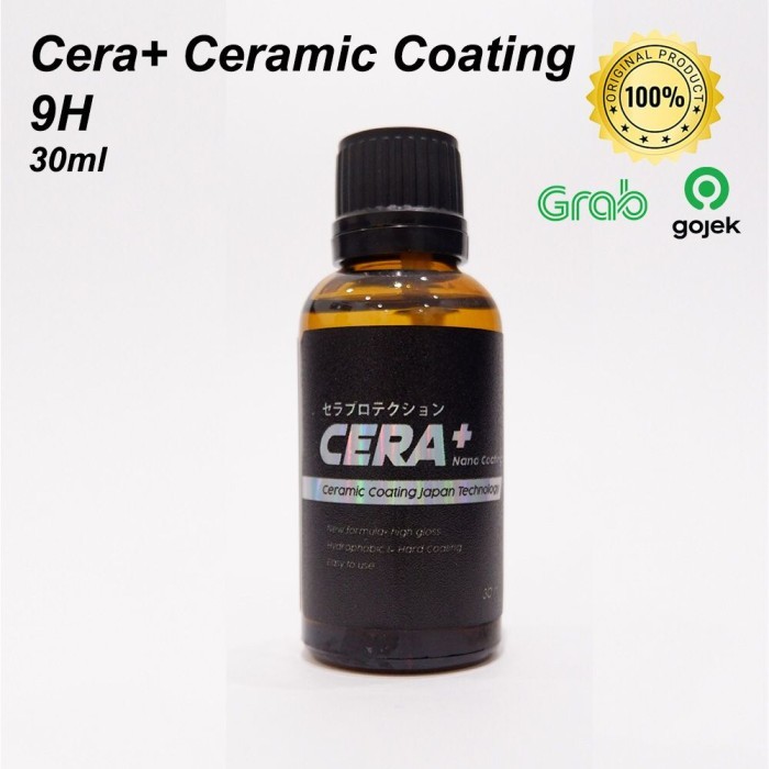 TERBARU Cera+ Nano Ceramic Coating Coating 9H Ready Untuk Cat Motor Doff