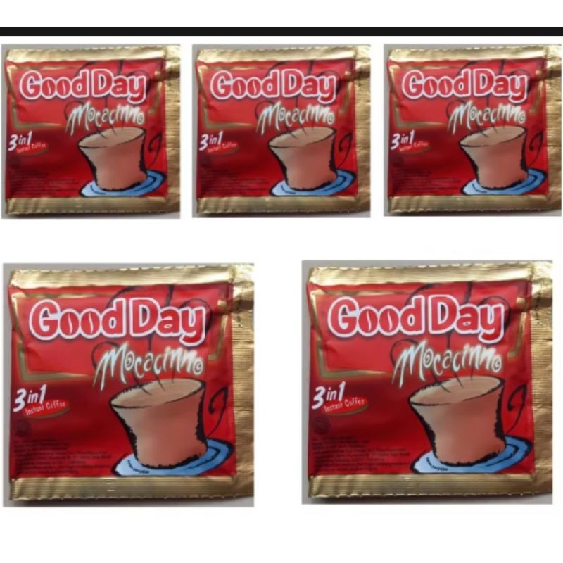 

Kopi Good Day Mocacinno Renceng 10 Sachet Merah