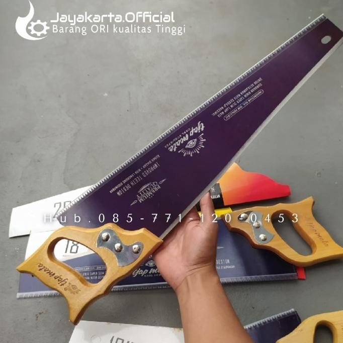 gergaji kayu tajam 20" cap mata no 177 original kualitas terbaik