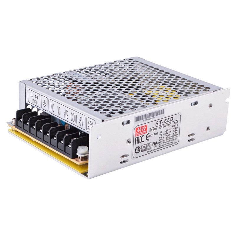 MEAN WELL RT-65 Series Trip Output Switching Power Supply