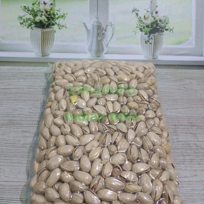 

KACANG PISTACHIO/ PISTACHIO NUTS FRESH/ FUSTUK / IMPORT IRAN 500 GRAM