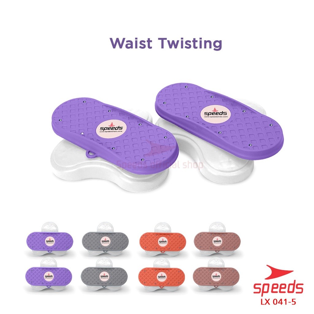 SPEEDS Waist Twisting Kaki Terpisah Alat Olahraga Fitness Rumah Pengecil Perut Paha Pelangsing Magne