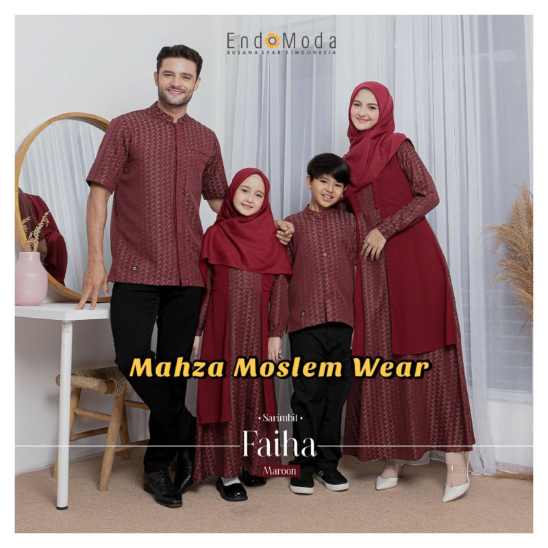 Sarimbit Endomoda : Faiha_Maroon