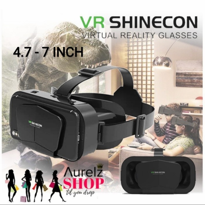 VR Headset Glasses 3D Box Compatible for Smartphone 4.7- 7 inch