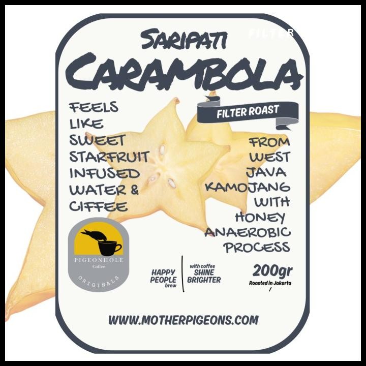 

Saripati Carambola (West Java Kamojang Honey Anaerobic) Original Best Quality