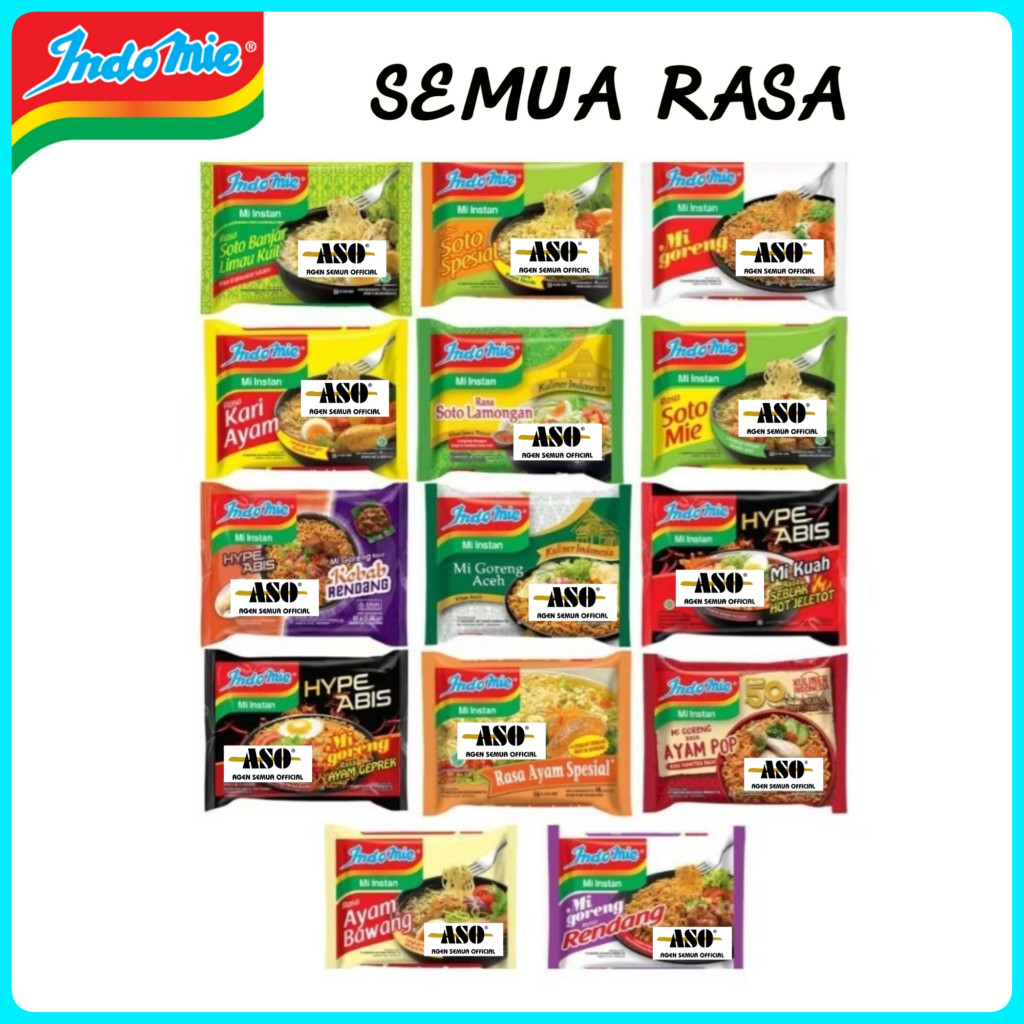 

INDOMIE INDOMI ALL VARIAN SEMUA RASA PROMO MURAH !!!