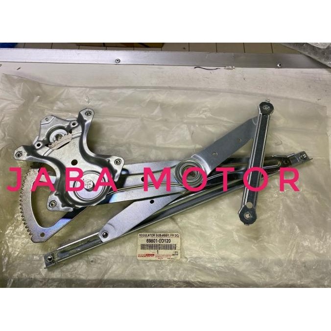 REGULATOR KACA VIOS GEN 2 DEPAN KANAN ORIGINAL ORI