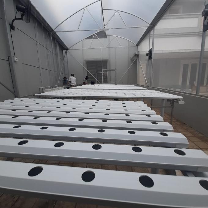 PROMO Gully Trapesium Talang Hidroponik 4 Meter