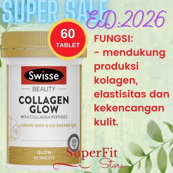 SWISSE COLLAGEN GLOW PEPTIDES / SWISSE HAIR SKIN NAILS+