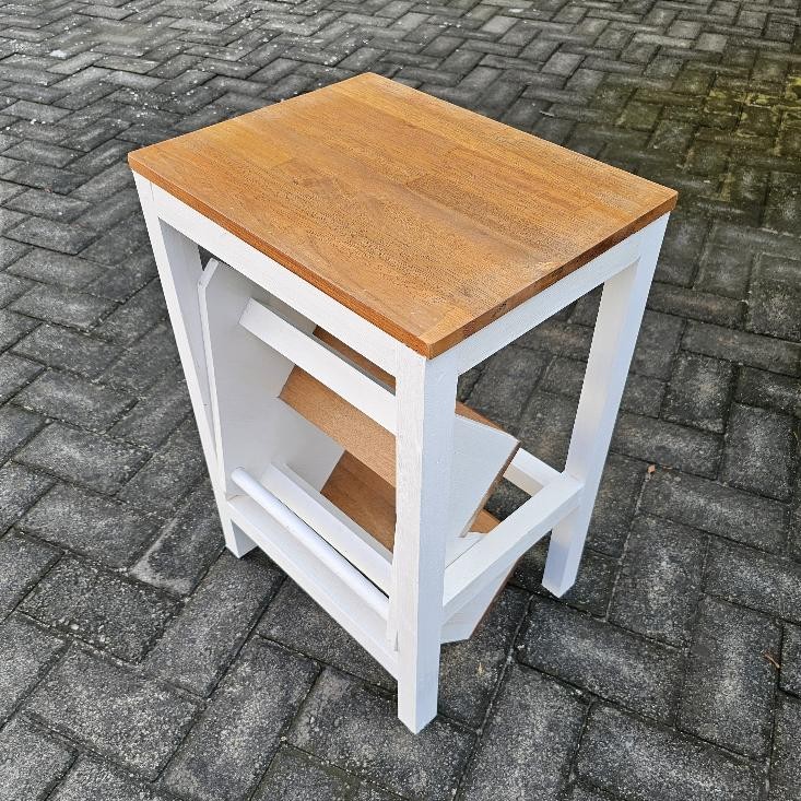 Tangga / Kursi Lipat / Tangga kursi lipat serbaguna / Tangga Kursi Full Kayu Solid