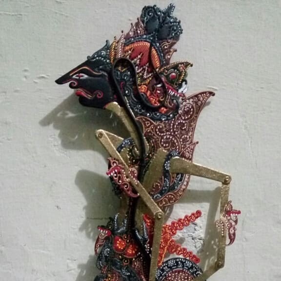 WAYANG KULIT PRABU KRISNA /KRESNA (kualitas I)
