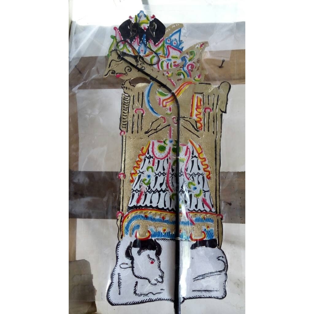wayang kulit batara guru (75 cm)