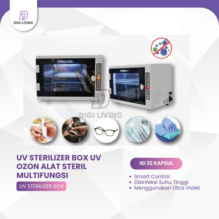Digiliving - UV Sterilizer Box UV Ozon Alat Steril Multifungsi