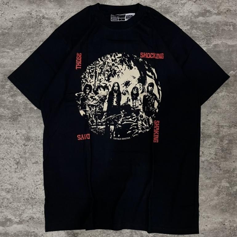 Terbaru Kaos CodTssd Those Shocking Shaking Days Tidur Pendek Fashion Hardworking T Shirt Top Kaos T