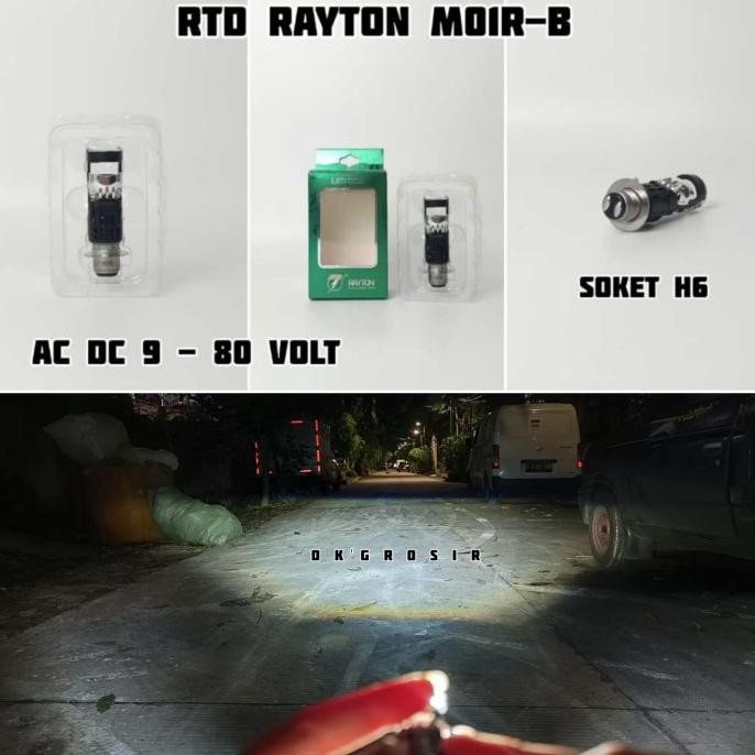 RTD RAYTON H6 M01R - Lampu Utama H6 LED