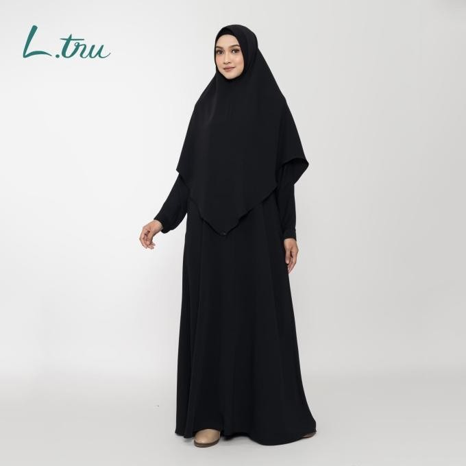 L.tru Gamis Lite Basic Dress Terlaris