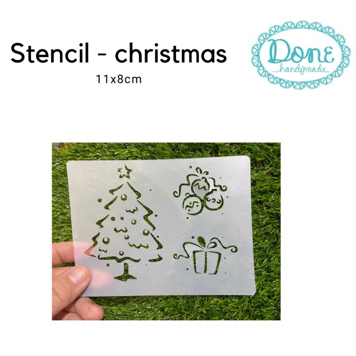 

Christmas stencil natal pola stencil dekorasi kerajinan tangan