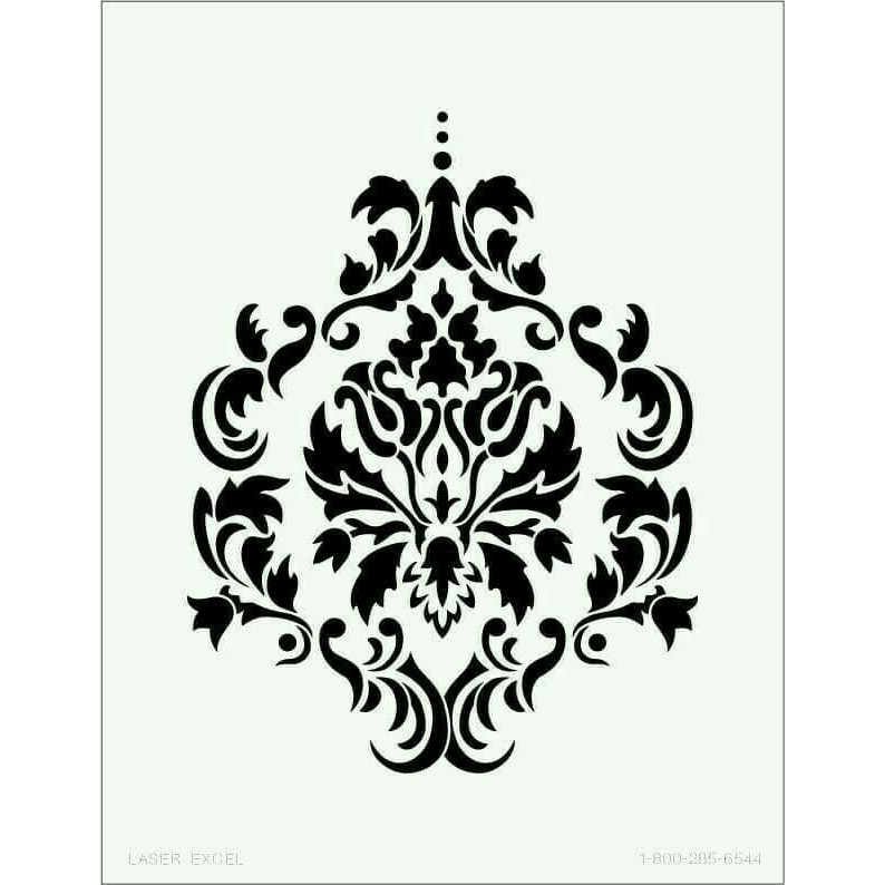 

wall stencil request pattern motif