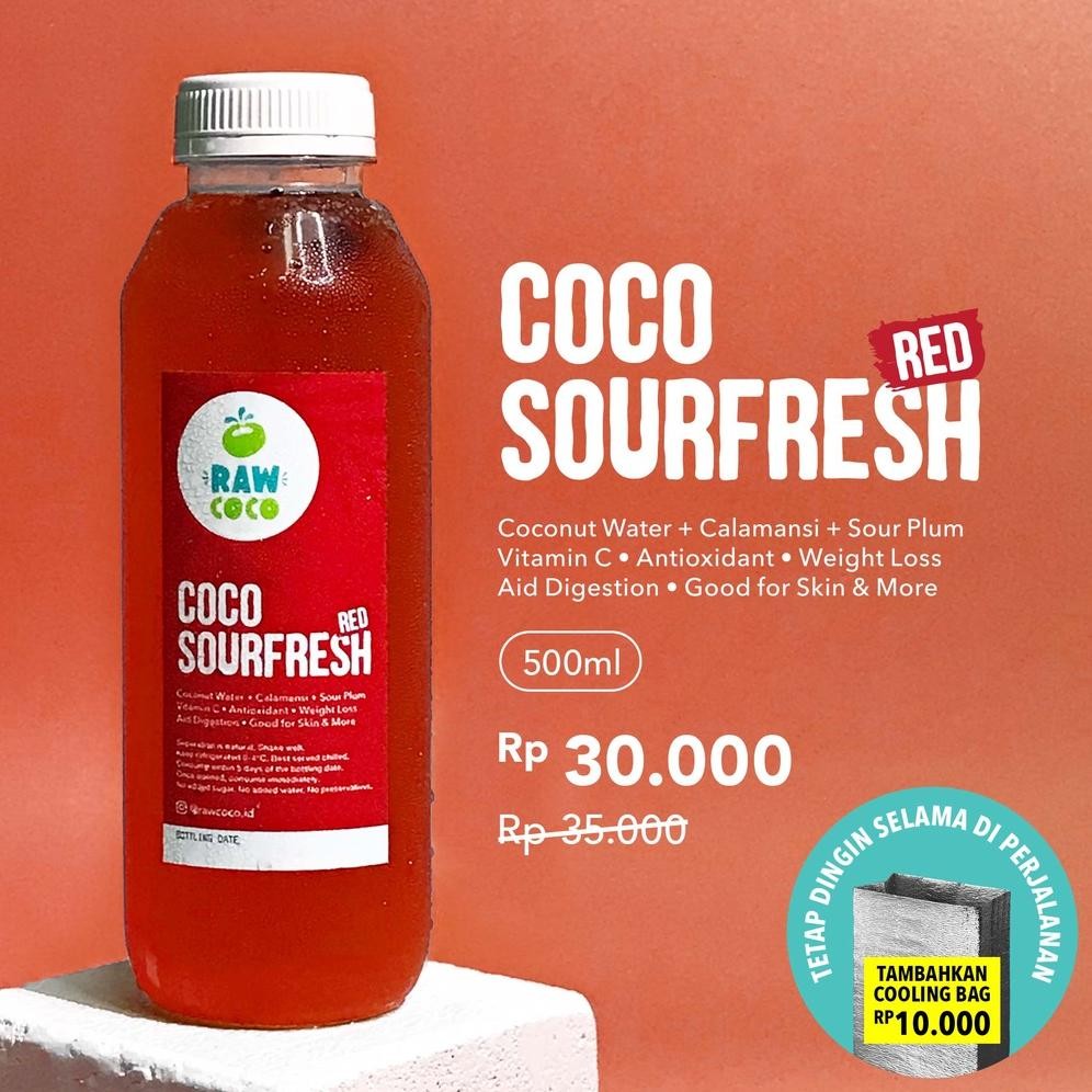 

SourFresh Red ml Air Kelapa Muda + Kalamansi + Kiamboy
