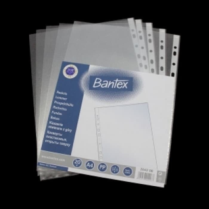 

shett protector bantex A4 2040 08 /box