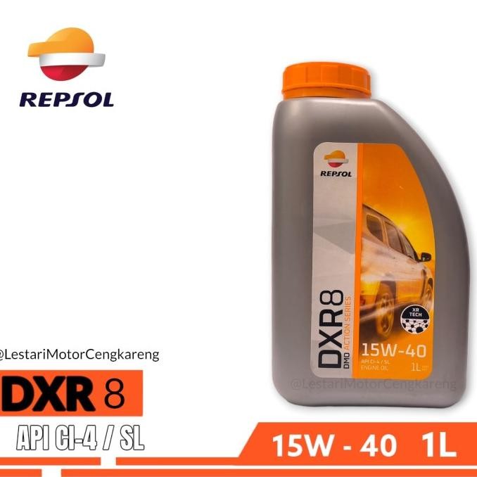 Diskon OLI MESIN MOBIL DIESEL REPSOL DXR8 DXR 8 15W40 1 LITER ORIGINAL REPSOL lesmo99 Ayo Order