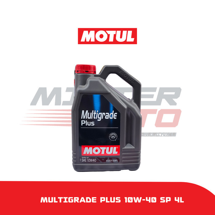 Oli Mobil Motul Multigrade Plus 10W40 SP 4L