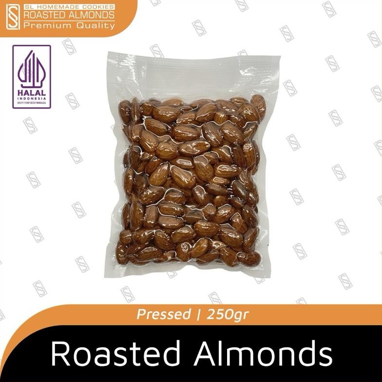 

KACANG ALMOND PANGGANG PREMIUM 250 GRAM / ALMOND ROASTED GRADE A
