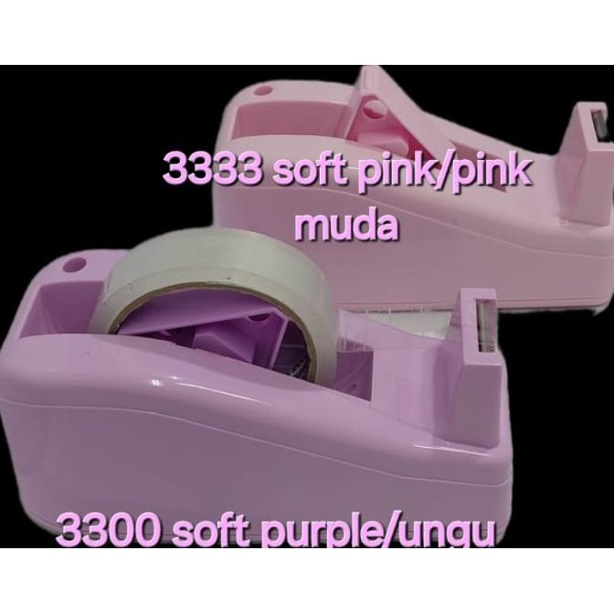 

TAPE DISPENSER Meja UNGU/PURPLE, ETONA 3300 PREMIUM! Cakepppp