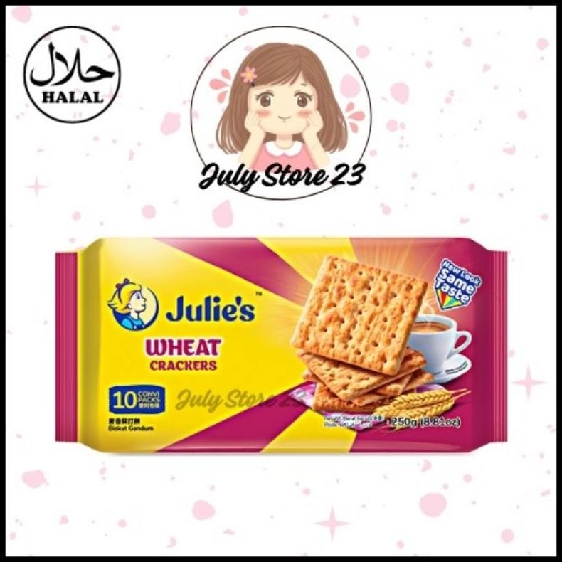 

Julie's Wheat Crackers | Julies Biskuit gandum 250 g