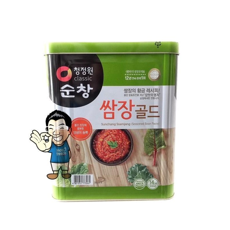 

Daesang Sunchang Ssamjang Soybean Paste- Saus Sambal Tauco 14Kg Termurah 100 % Original