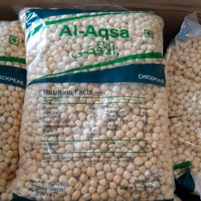 

Kacang arab gurih dan renyah 1kg oleh oleh haji&umroh