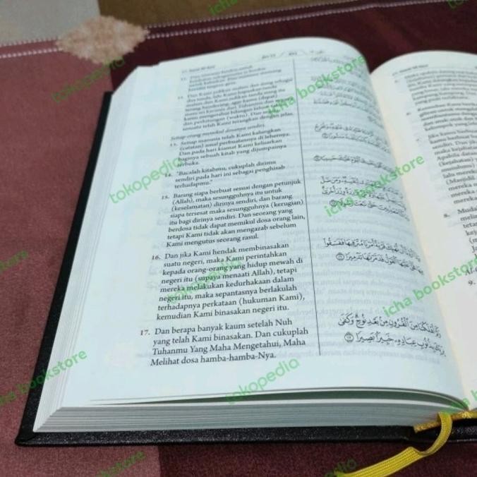 Alquran Mushaf Madinah terjemah Indonesia ukuran A5 asli Saudi terlaris