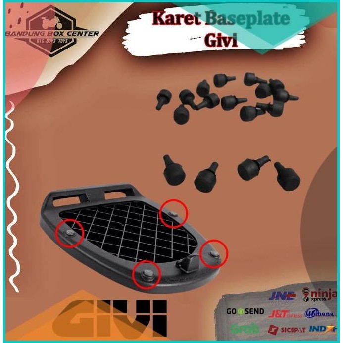 Sparepart Box Karet Baseplate Box Givi Karet Tatakan Box Givi Kappa 07