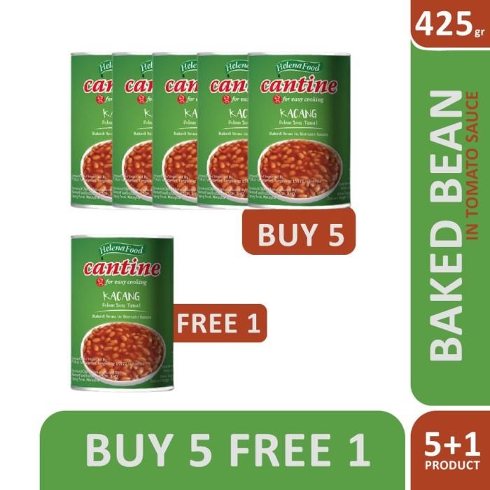 

Cantine Baked Beans In Tomato Sauce 425 Gr ( Beli 5 Gratis 1) New 100 % Original