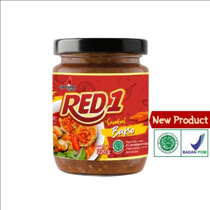 

Red1 Sambal Bakso (1 Kg) No Label Terbaru 100 % Original