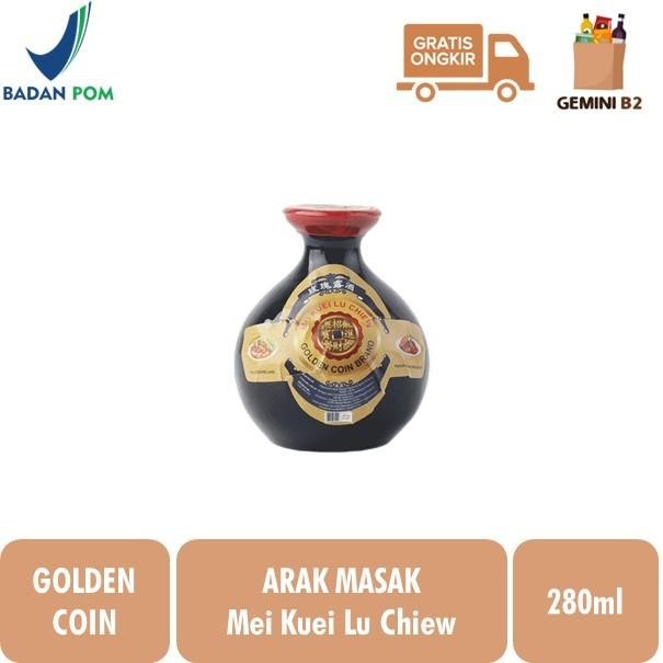 

Golden Coin Mei Kuei Lu Chiew 280Ml (Arak Masak) Termurah 100 % Original