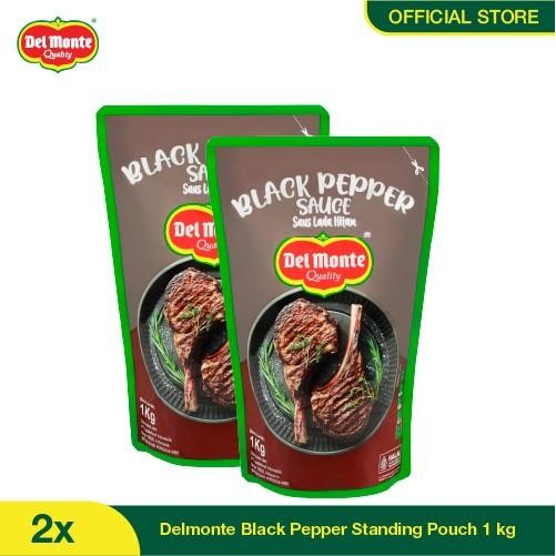 

Delmonte Black Pepper Standing Pouch 1 Kg - 2 Terlaris 100 % Original