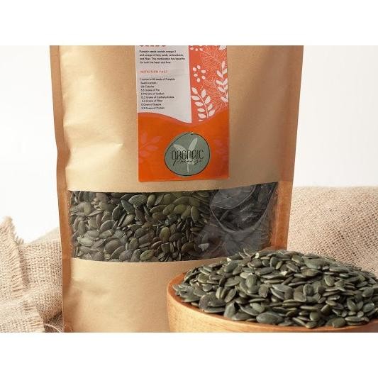 

Pumpkin Seed 250 gr / Biji Labu camilan sehat / Pepita Premium Organic Paradise
