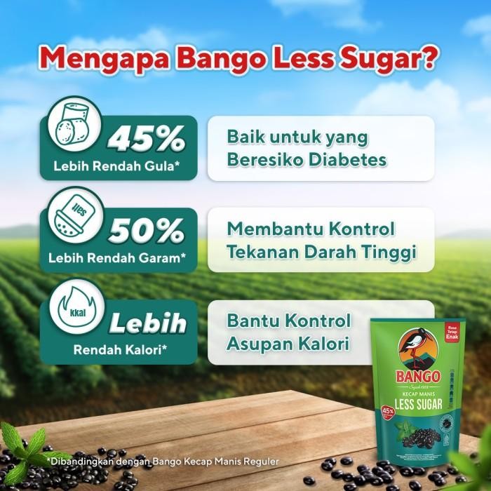 

Bango Less Sugar 720Gr Multipack Terlaris 100 % Original